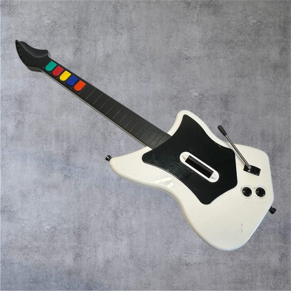 RedOctane Guitar Hero Wireless Guitar PS2 White Untested 95025